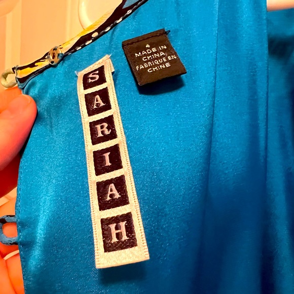 Silk Floral Dress - Picture 4 of 5